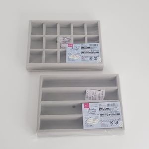 Stackable Velvet Jewelry Organizer Storage Set